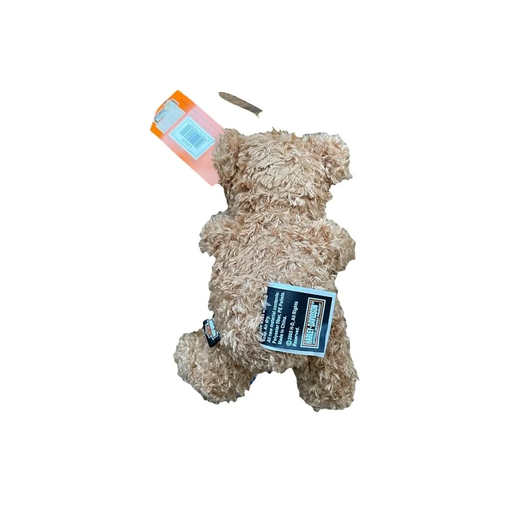 Harley Davidson Boyds Bears Holiday Christmas Rider III Bear Plush New W Tags 6